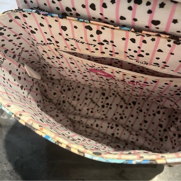 Luv Betsey Zooey Ocelot Floral Backpack - Picture 12 of 15